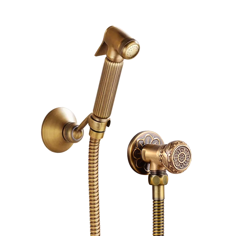 Ducha Higiênica Portátil em Bronze Antigo (Chuveirinho)