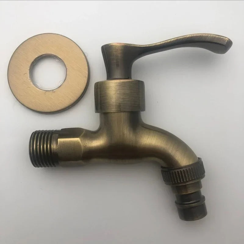 Torneira de Jardim em Bronze Antigo