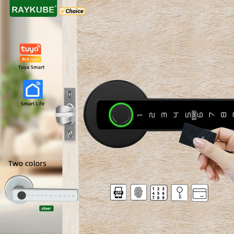 Fechadura Digital RAYKUBE Tuya BLE