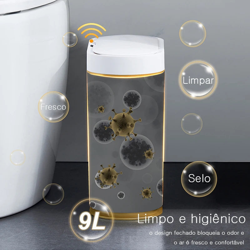 Lixeira Inteligente com Sensor Automático – 7L/9L