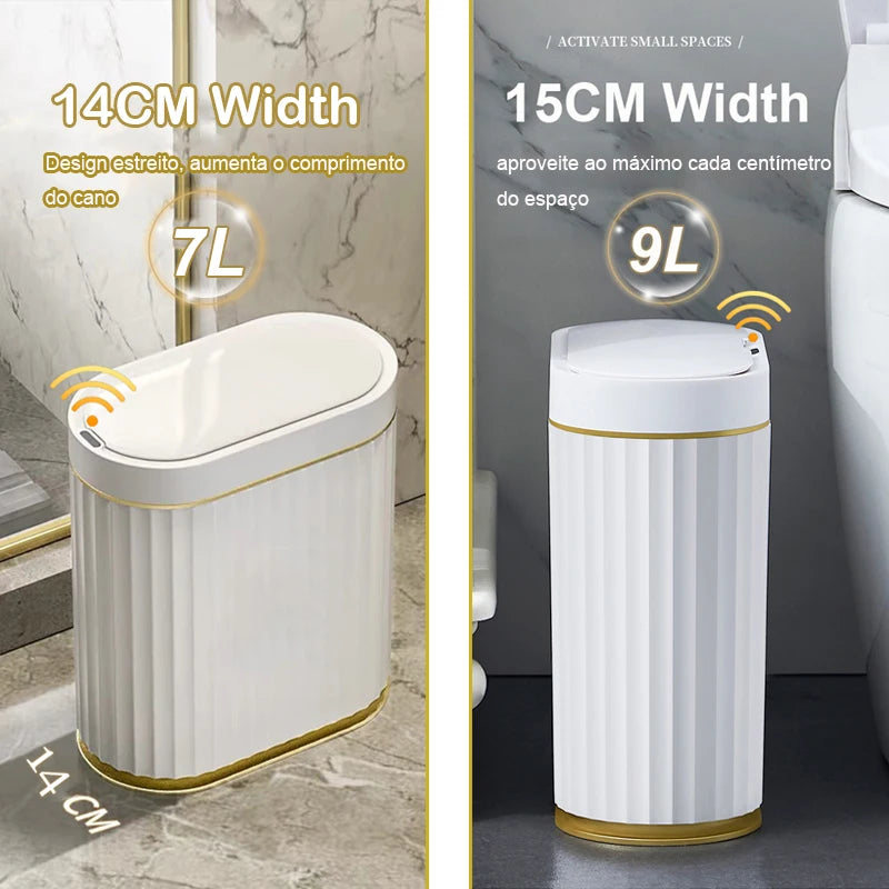 Lixeira Inteligente com Sensor Automático – 7L/9L