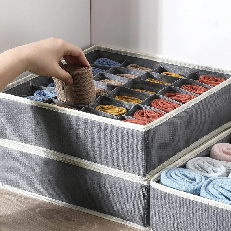 Organizador Dobrável para Roupas Íntimas e Acessórios