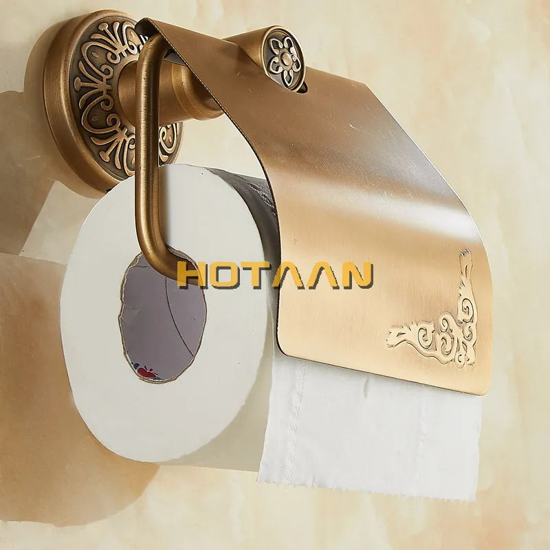 Suporte de Papel Higiênico em Alumínio Sólido