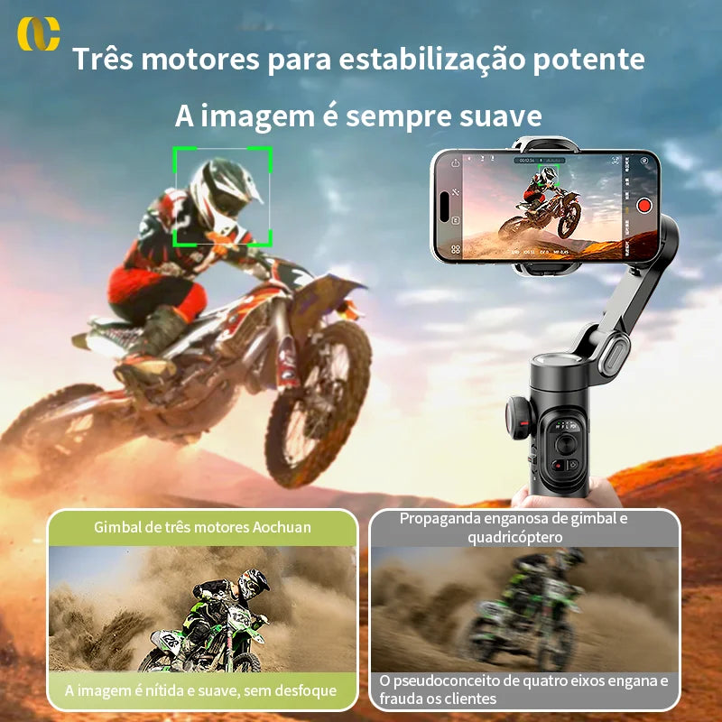 Estabilizador Gimbal Portátil Aochuan Smart XE