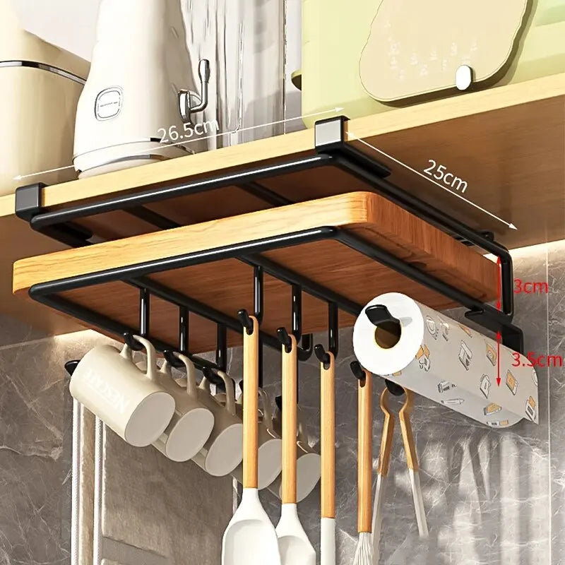 Organizador de Cozinha com Ganchos
