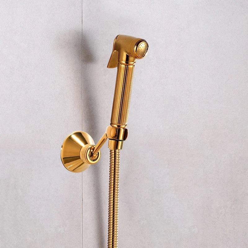 Ducha Higiênica Portátil em Bronze Antigo (Chuveirinho)