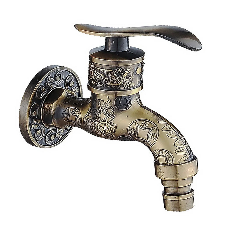 Torneira de Jardim em Bronze Antigo
